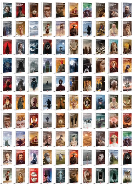 Dünya Klasikleri 100 Kitaplık Özel Ciltli Tam Koleksiyon Serisi fiyatları