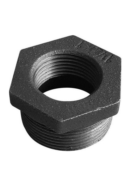 Siyah Redüksiyon Fitting 5 Adet (Çap Seçenekleri) fiyatları