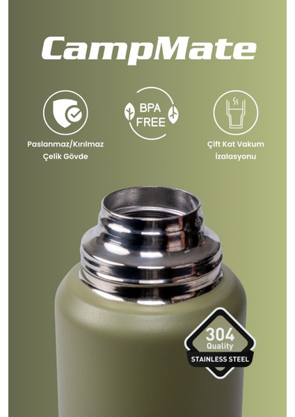 750 ml Paslanmaz Çelik Çift Kat Termos-24 Saat Sıcak,48 Saat Soğuk (Piknik, Ofis, Seyahat) Termos. modelleri
