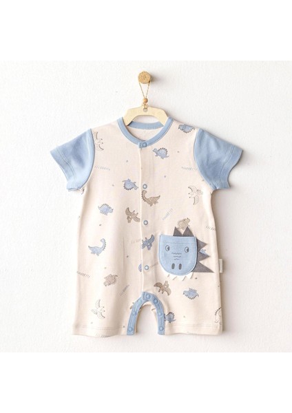 Erkek Bebek Tulum Romper Dino AC25917