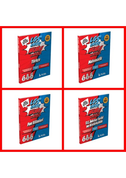 Lgs Kafası - Muba Kafası Türkçe - Matematik - Fen B. ve Inkılap T