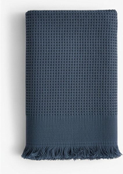 Anika Waffle Banyo Havlusu Denim 100x150