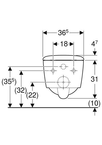 Geberit 501.671.00.1 Icon Square Rimfree Asma Klozet ve Kapağı indirimleri