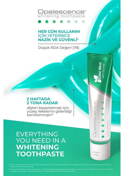 Beyazlatıcı Cool Mint Diş Macunu 133 gr 100 ml modelleri