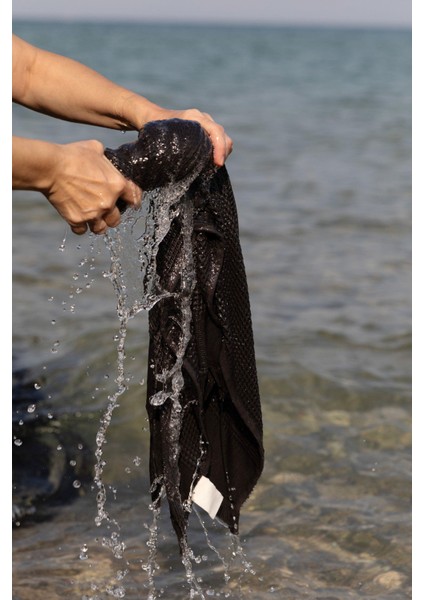 Anika Waffle Banyo Havlusu Antrasit 100x150 fırsatları