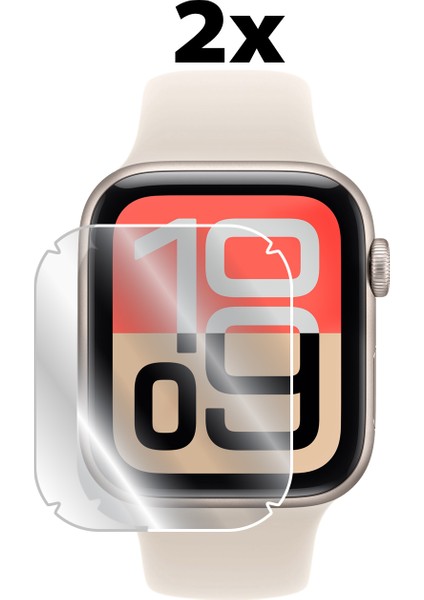 Apple Watch Se 3/Se 2 (40mm) ile Uyumlu Ipg Hydrogel Ekran Koruyucu (2 Adet)