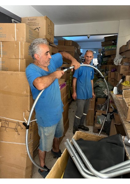 Fileli Büyük Boy Trambolin 140 cm Çap Kırmızı