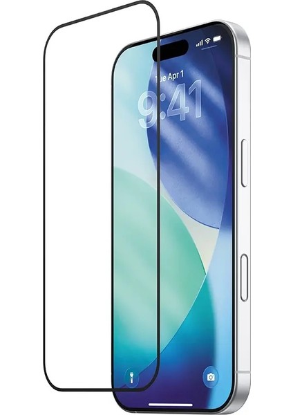 Iphone 17 Pro Max Uyumlu Ekran Koruyucu Tam Kaplayan 9d Nano Kırılmaz Cam