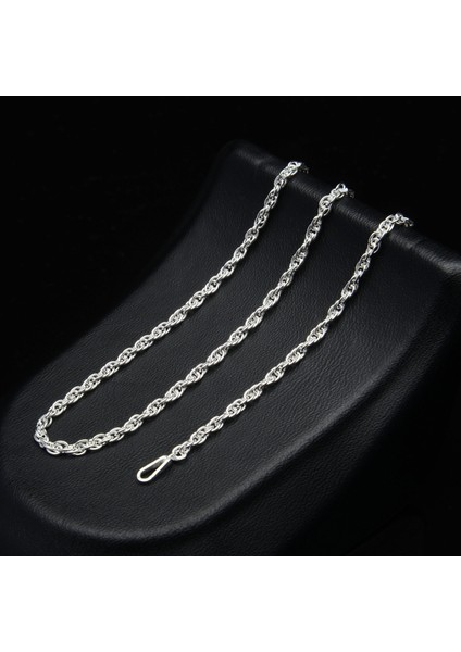 50 Mikron Halat Gümüş Zincir