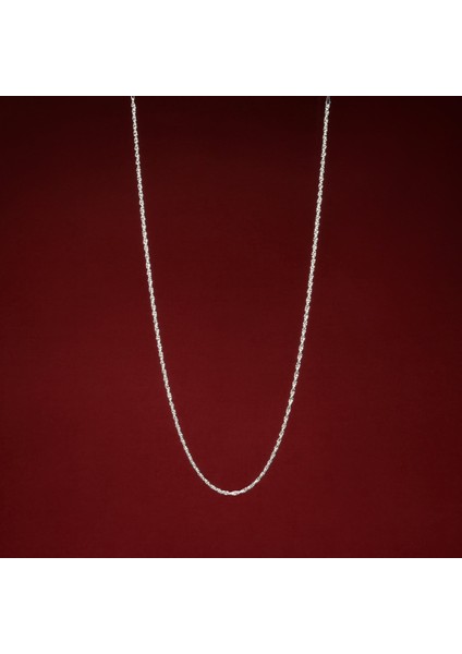 50 Mikron Halat Gümüş Zincir modelleri