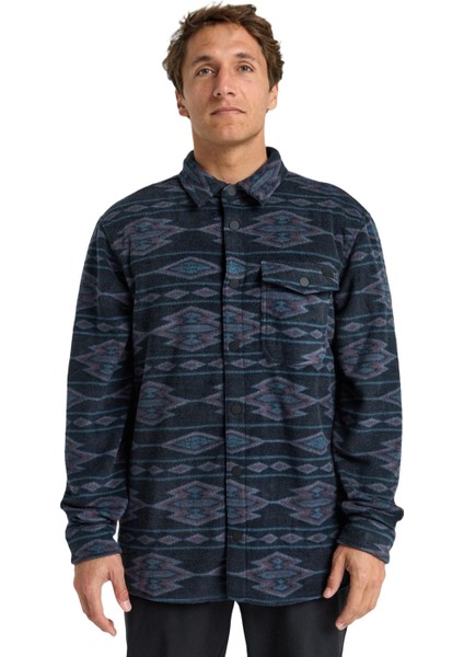 Furnace Flannel Erkek Mavi Gömlek