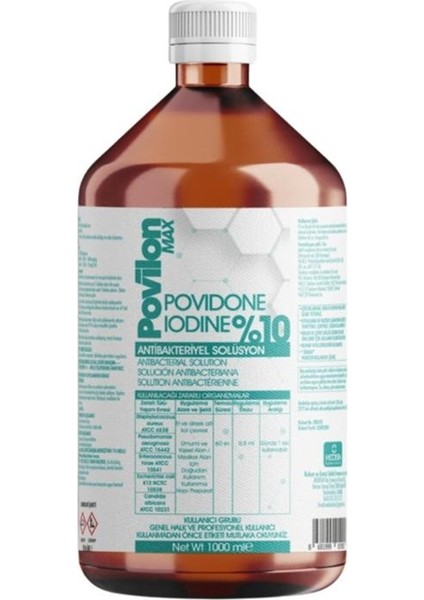 Povidon Iodine %10,5 1000ML