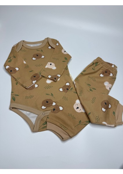 Bebek Uzun Kollu Alt Üst Takım Koala Desenli fiyatları