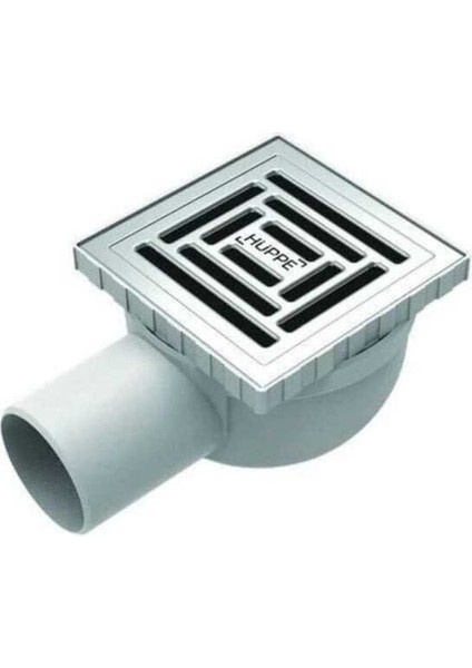 Master x Yalıtımsız Noktasal Su Gideri, 10X10CM, Mat Satine, 47H0026000000001
