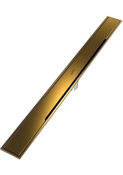 Galata A Duş Kanalı Yandan Çıkışlı, 60CM, Parlak Altın, 47H00210000PA014
