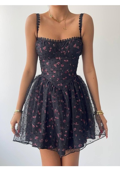 Eyesof Vranye Mini Elbise