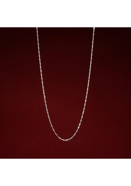 40 Mikron Singapur Gümüş Zincir modelleri