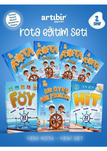2. Sınıf Rota Eğitim Seti (Full Set 7 Kitap)