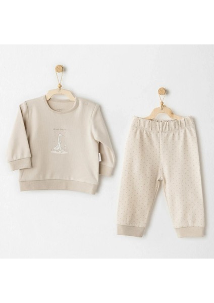 AC26062 You Are Special 2`li Takım Bej