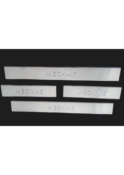 Renault Megane-4 HB Uyumlu Kapı Eşiği Krom 4 Parça 2016 Ve Sonrası Modeller İçin indirimleri