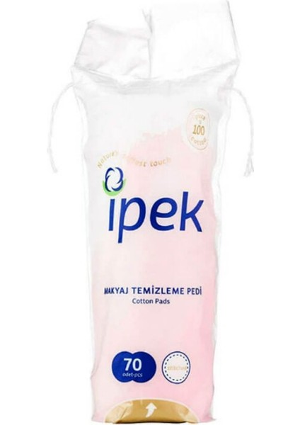 Ipek Cotton Makyaj Temizleme Pedi 70 Adet - 1 Paket