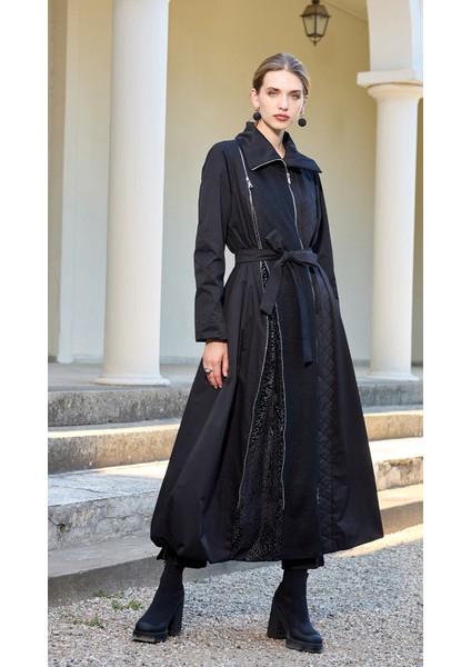 Fermuar Detaylı Pardesü fırsatları