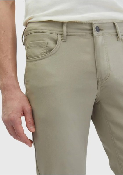 Vizon Düz Dokuma Slim Fit Casual Pamuk Karışımlı Pantolon modelleri