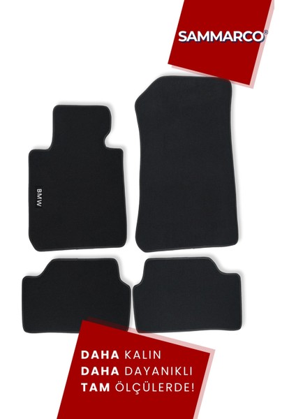 Bmw 1 Serisi E87 2004-2011 Halı Paspas Velur Paspas Kumaş Paspas Oto Paspas