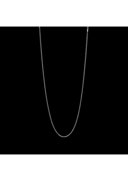 50 Mikron Tek Bakla Rambo Gümüş Zincir modelleri