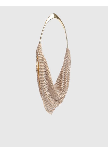 Milana Altın Taşlı Kadın Portföy Çanta