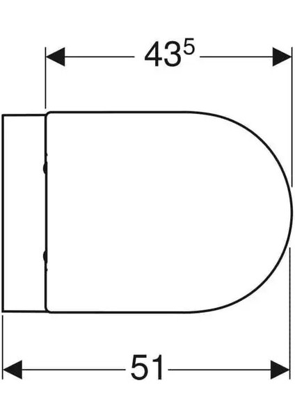 Geberit Acanto Rimfree Asma Klozet ve Kapak Takımı, Beyaz modelleri