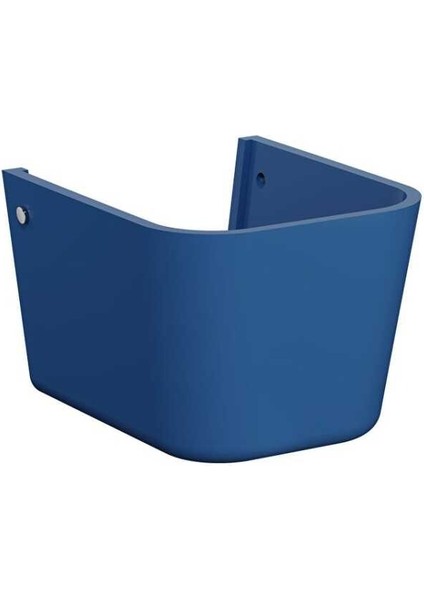 Sento Kids Lavabo ve Yarım Ayak Seti,45 Cm, Beyaz Mavi modelleri