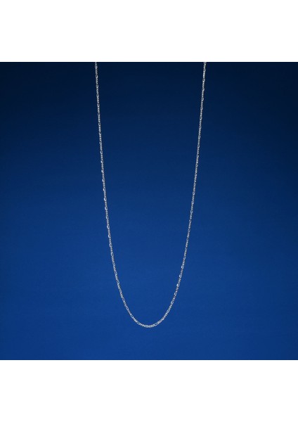 60 Mikron Figaro Gümüş Zincir modelleri