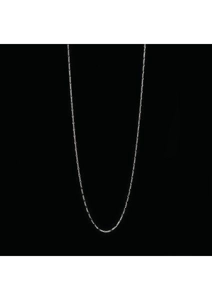 60 Mikron Figaro Gümüş Zincir fırsatları