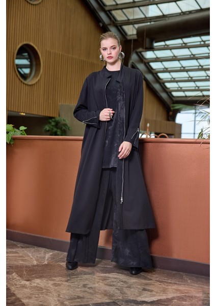 Nervür Detaylı Pardesü modelleri