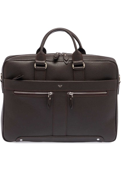 Kahve Hakiki Deri Erkek Evrak Çantası - S1EV00021476-A42 fiyatları