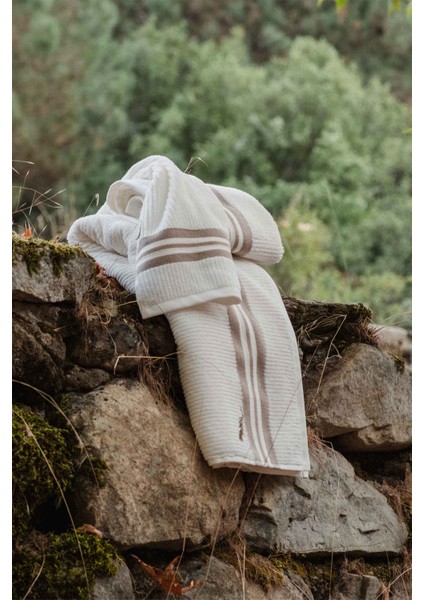 Strada Banyo Havlusu Krem 80x150 fırsatları