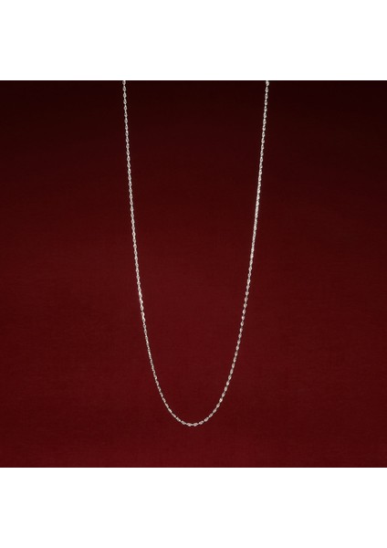 60 Mikron Dik Barlı Gümüş Zincir fiyatları