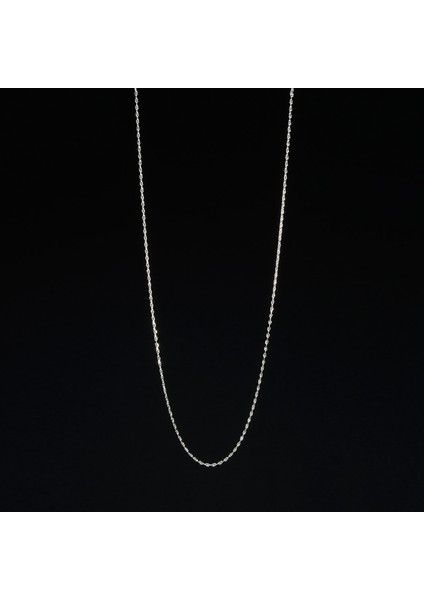 60 Mikron Dik Barlı Gümüş Zincir modelleri