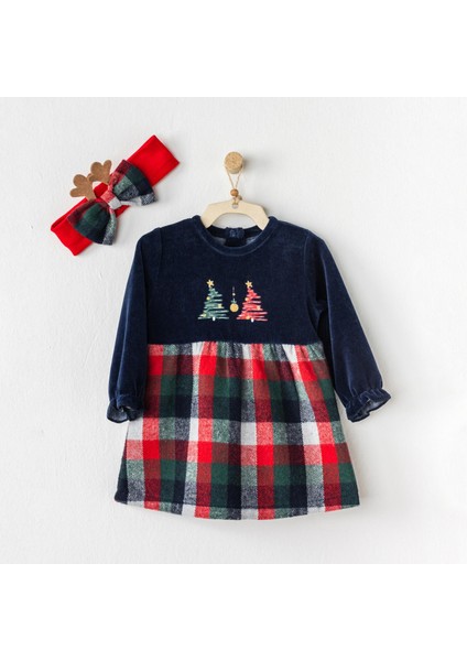 New Year Bebek Elbise Takımı AC24428 Çok Renkli
