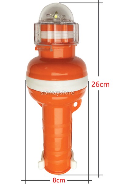 Marine Can Simidi Şamandırası 2 Pilli Beyaz Çakarlı LED Işıklı Şamandıra modelleri