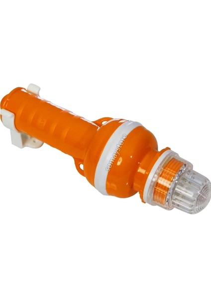 Marine Can Simidi Şamandırası 2 Pilli Beyaz Çakarlı LED Işıklı Şamandıra fırsatları