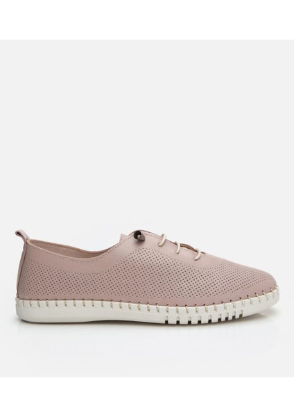 Kadın Deri Vizon Loafer