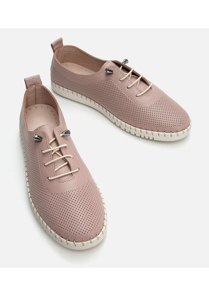 Kadın Deri Vizon Loafer