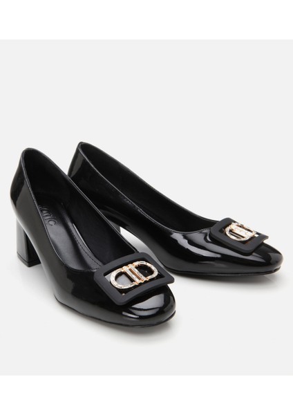01AYH297990A100 SIYAH Kadın Kalın Topuk
