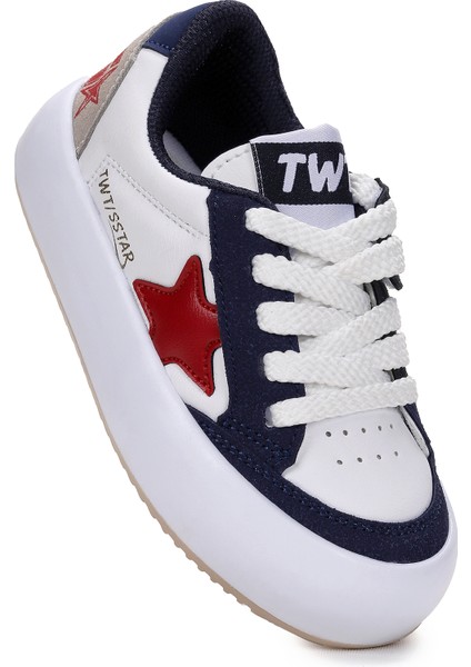 Rida Günlük Cırtlı Bağcıklı Erkek Çocuk Spor Ayakkabı