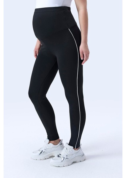 Imaj 356 Siyah Renk Toparlayıcı ve Extra Esnek Etkili Yüksek Bel Hamile Tayt indirimleri