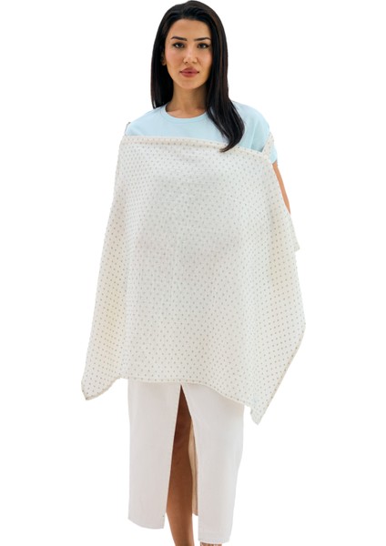 Müslin Emzirme Örtüsü – Rahat ve Pratik Anne Bebek Kullanımı