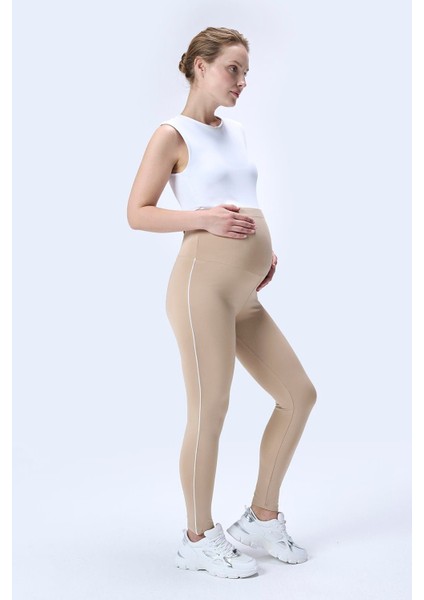 Imaj 356 Bej Renk Toparlayıcı ve Extra Esnek Etkili Yüksek Bel Hamile Tayt fiyatları