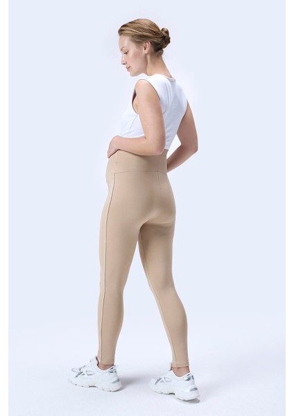 Imaj 356 Bej Renk Toparlayıcı ve Extra Esnek Etkili Yüksek Bel Hamile Tayt fırsatları